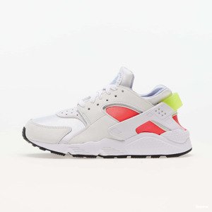 Nike W Air Huarache White/ Volt-Bright Crimson