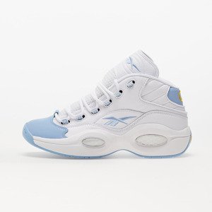 Tenisky Reebok Question Mid Soft White/ Flux Blue/ Toxic Yellow EUR 44.5