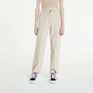 Sixth June Wide Leg Cargo Pants Cream