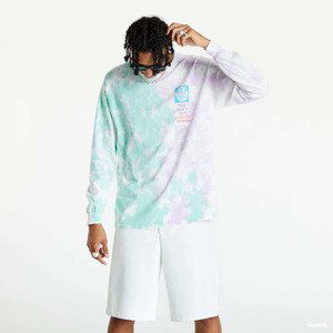 The Quiet Life Cymatic Sounds Long Sleeve Tee Purple/ Green