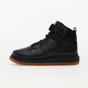 Nike W Air Force 1 High Utility 2.0 Black/ Summit White-Orange-Gum Med Brown