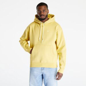 NikeLab Solo Swoosh Fleece Pullover Hoodie Saturn Gold/ White