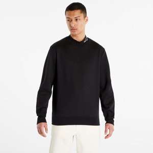 FRED PERRY Branded Collar Sweatshirt Black