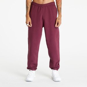 Tepláky Nike Solo Swoosh Men's Fleece Pants Night Maroon/ White L