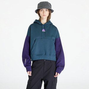 Mikina Nike ACG Therma-FIT Women's "Tuff Knit" Fleece Hoodie Deep Jungle/ Purple Ink/ Summit White XS