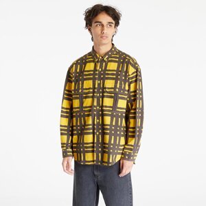 Levi's ® Skate L/S Woven Torn Plaid Yellow