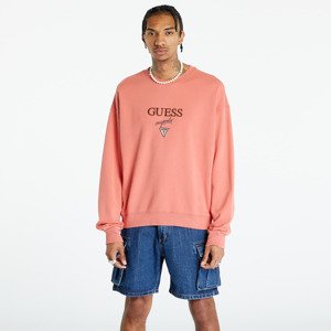 GUESS Go Baker Logo Crewneck Peach Peel Multi