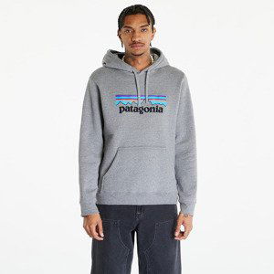 Patagonia P-6 Logo Uprisal Hoody Gravel Heather