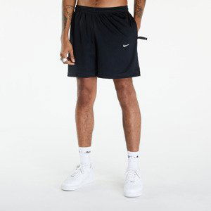 Šortky Nike Solo Swoosh Men's Mesh Shorts Black/ White L