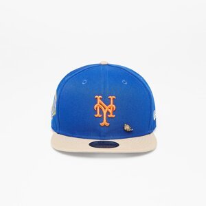 New Era New York Mets 50th Anniversary Varsity Pin 59FIFTY MLB Fitted Cap Game Royal/ Beige