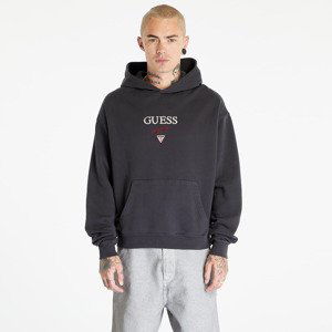 Mikina GUESS Baker Logo Hoodie Jet Black Multi S