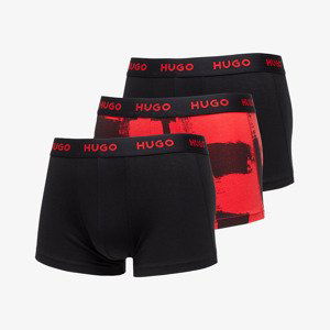 Boxerky Hugo Boss Logo-Waistband Stretch Trunks 3-Pack Multi S
