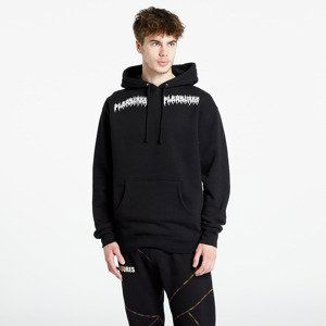 Mikina PLEASURES Ripped Hoodie Black XL