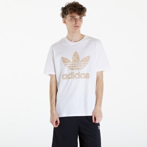 adidas Classic Monogram Graphic Short Sleeve Tee White/ Sand Strata