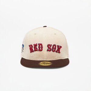 Kšiltovka New Era Boston Red Sox 59FIFTY Fall Cord Fitted Cap Brown 7 1/8