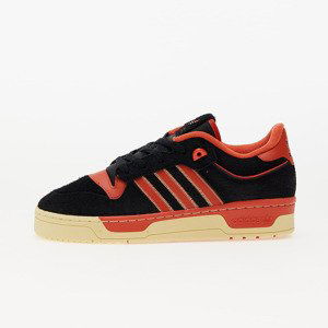 adidas Rivalry 86 Low Core Black/ Preloveded Red/ Easy Yellow