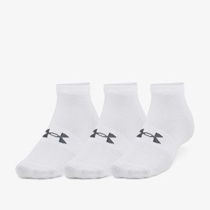 Under Armour Essential Low Cut Socks 3-Pack White