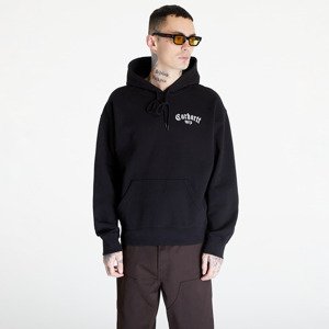 Carhartt WIP Hooded Onyx Script Sweat UNISEX Black/ White