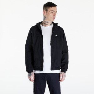 Calvin Klein Jeans Unpadded Hooded Harr Black