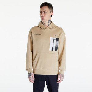 Calvin Klein Jeans Serenity Multi Graphic Hoodie UNISEX Beige