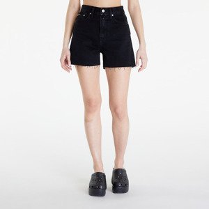 Šortky Calvin Klein Jeans Mom Shorts Denim Black 28
