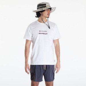 Columbia Explorers Canyon™ Back Short Sleeve Tee White/ Heritage