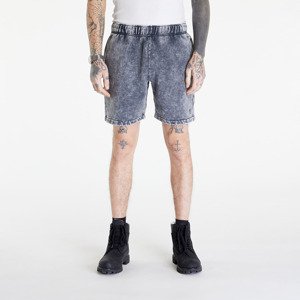 GUESS Go Acid Fleece UNISEX Short Washed Out Black Mul