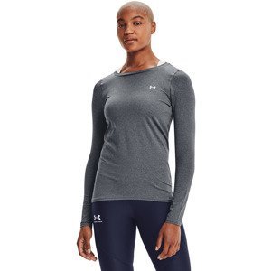 Under Armour Hg Armour Long Sleeve Pitch Gray Light Heather