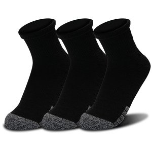 Under Armour Heatgear Quarter 3-Pack Black