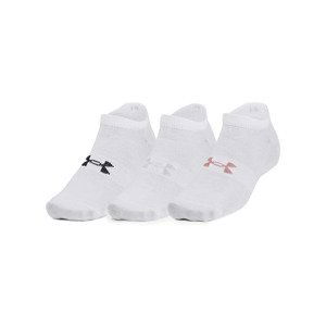 Under Armour Essential No Show 3-Pack White