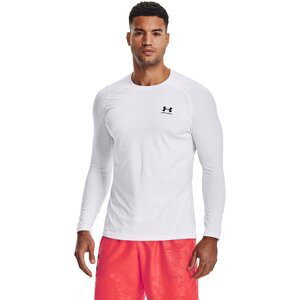 Under Armour Hg Armour Fitted Ls White