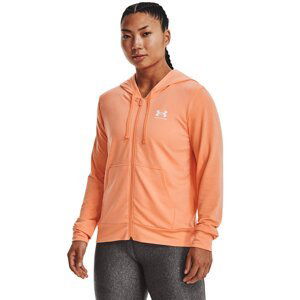 Under Armour Rival Terry Fz Hoodie Orange