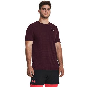 Under Armour Vanish Grid Ss Dark Maroon