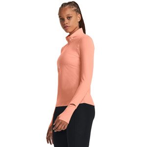 Under Armour Qualifier Run 1/2 Zip Bubble Peach