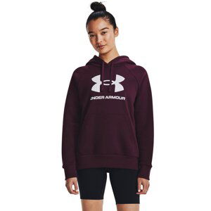 Under Armour Rival Fleece Big Logo Hdy Dark Maroon