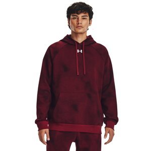 Under Armour Rival Fleece Printed Hd Dark Maroon