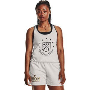 Under Armour Project Rck Q3 Arena Tank White Clay