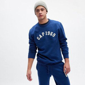 GAP Crewneck Logo Sweatshirt Pangea Blue