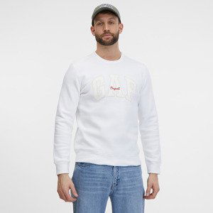 GAP Crewneck Logo Sweatshirt White000