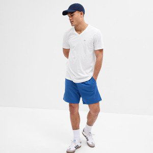 GAP Micro Logo Vee Neck Tee White V2 Global