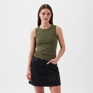 GAP Sleeveless Modal Shell Olive Night 19-0515Tcx