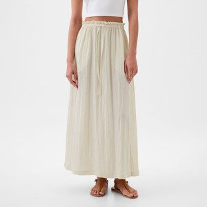 GAP Paperbag Pull On Maxi Skirt Chino