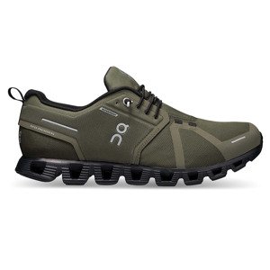 On W Cloud Waterproof Olive/ Black