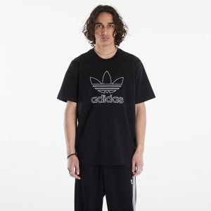 adidas Adicolor Outline Trefoil Tee Black