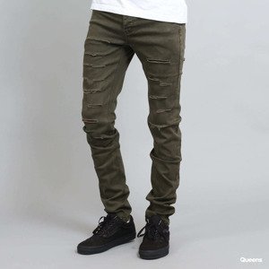 Sixth June Destroyed Jeans Khaki