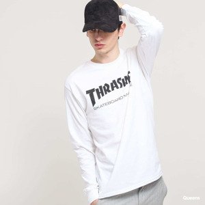 Thrasher Skate Mag LS Tee White