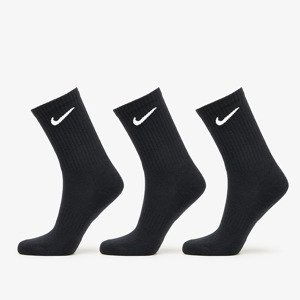 Nike Everyday Cushioned Training Crew Socks 3-Pack Black/ White