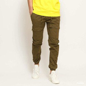 Urban Classics Front Pocket Cargo Jogging Pants Green