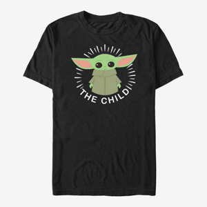 Queens Star Wars: The Mandalorian - The Child Unisex T-Shirt Black