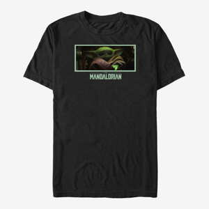 Queens Star Wars: The Mandalorian - The Stare Unisex T-Shirt Black